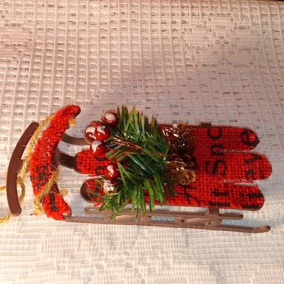 VINTAGE COLORFUL CHRISTMAS TREE ORNAMENTS, LOT OF 9 - Picture 7 of 12